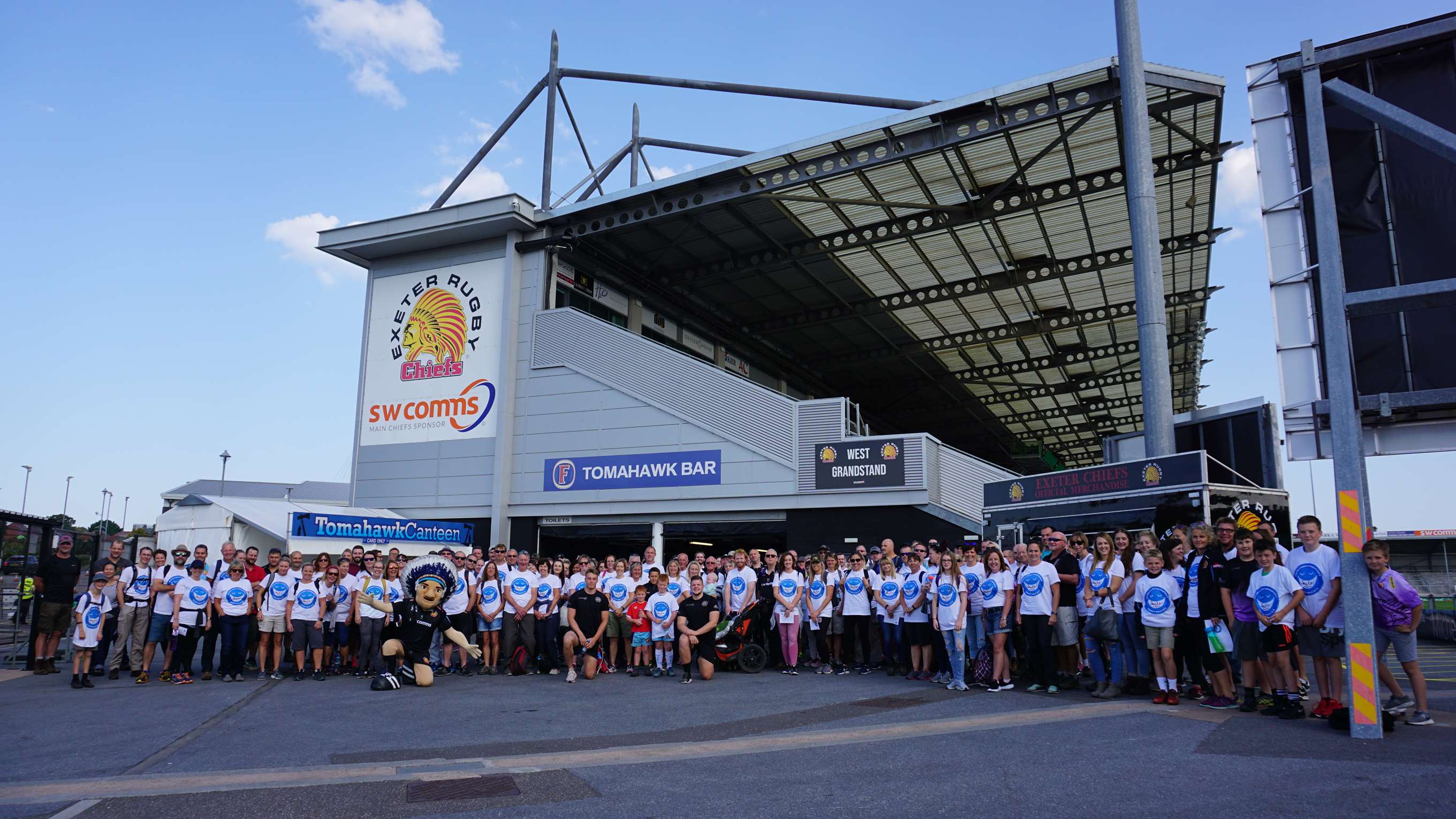 Smile A Mile Charity Walk raises over £5k for Chiefs Foundation